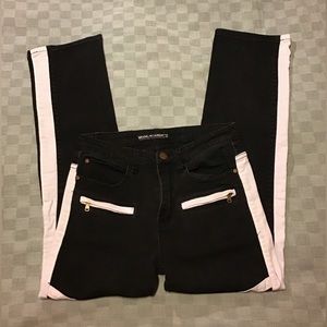 Brooklyn Laundry Black White Denim Sz 16